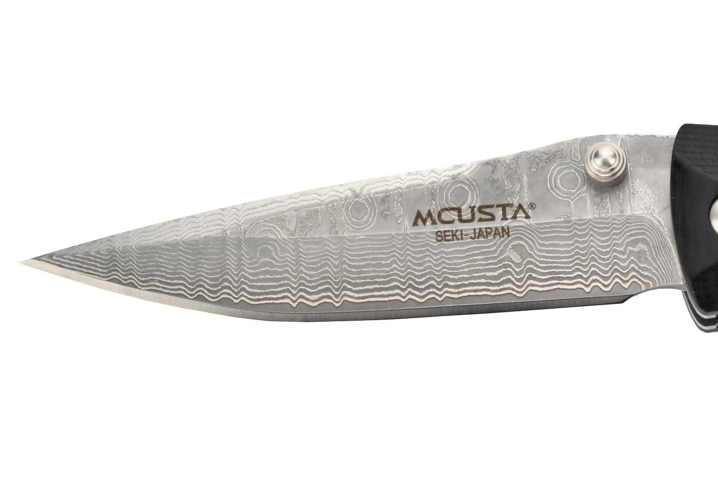 Mcusta MC-121D Tactility - Lame Damas San Mai et acier composite VG-10 - Manche Micarta noir