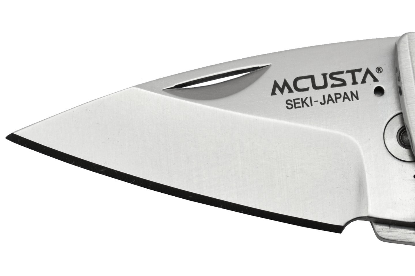 MCUSTA - MC85 - Money Clip édition Akechi Mitsuhide - Lame Acier AUS-8 - Manche Acier 420J2