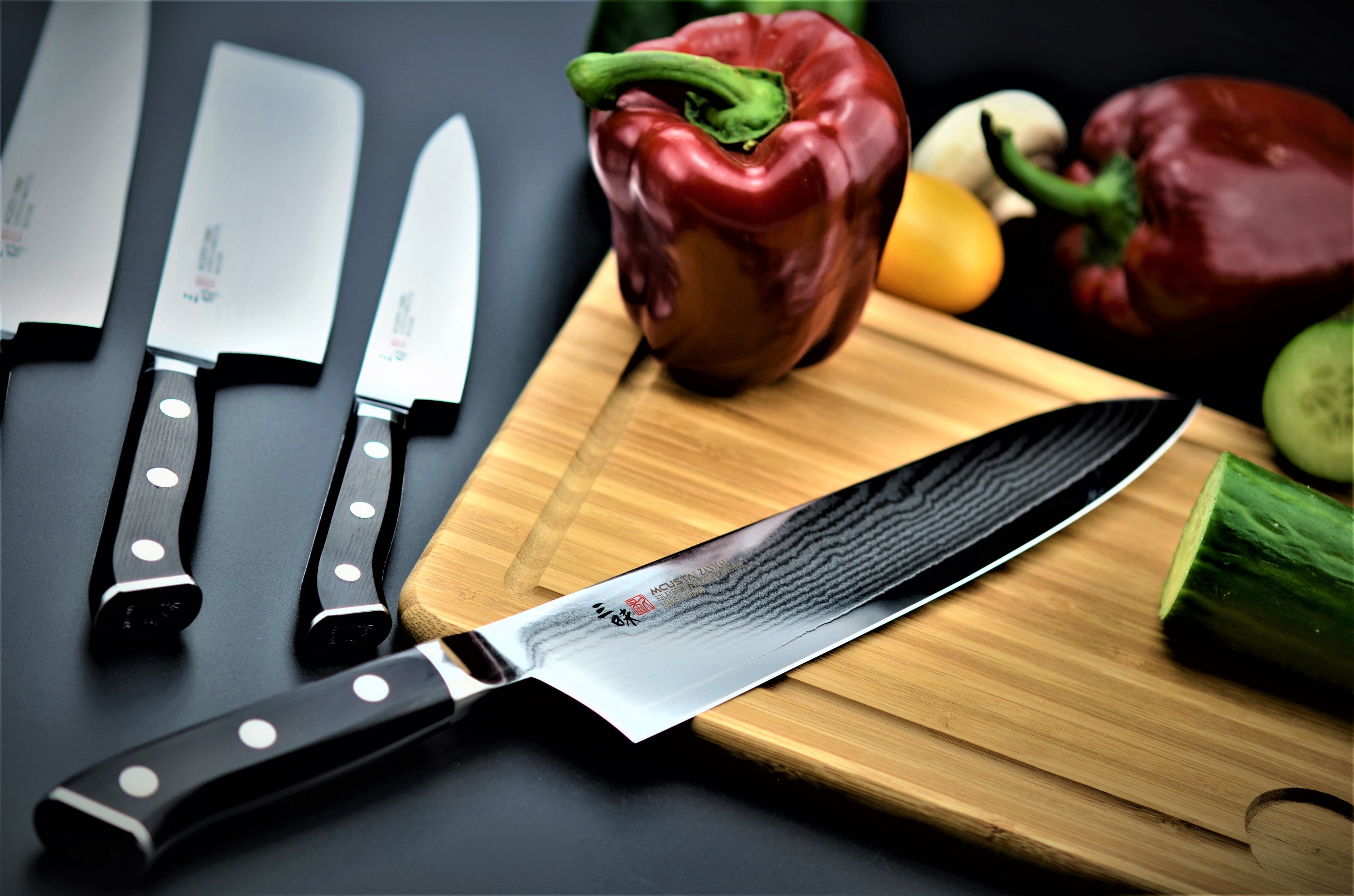 Couteaux de cuisine Mcusta Zanmai