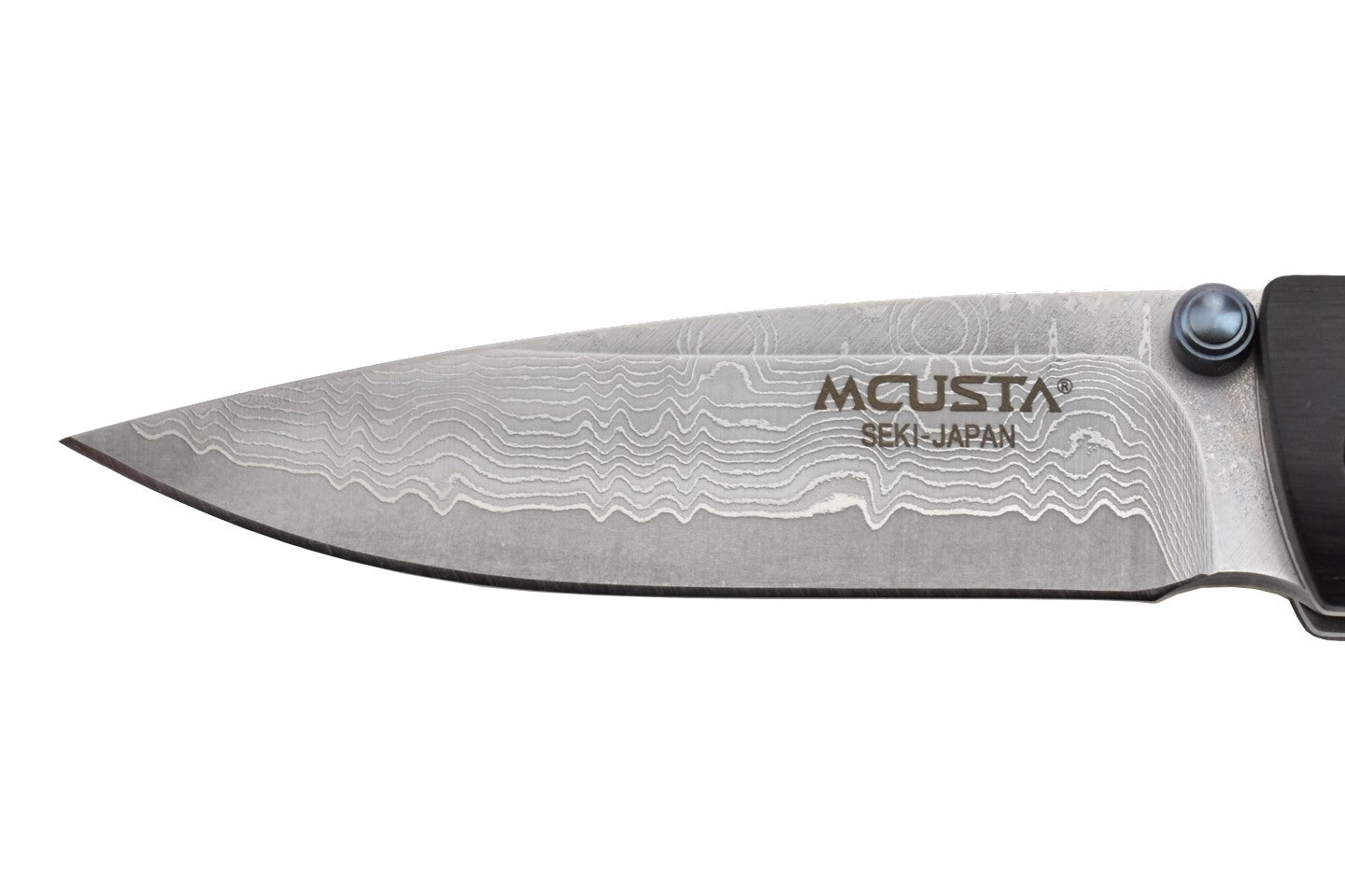 Mcusta MC-76DP Take - Lame Damas et acier composite VG-10 - Manche pakkawood noir