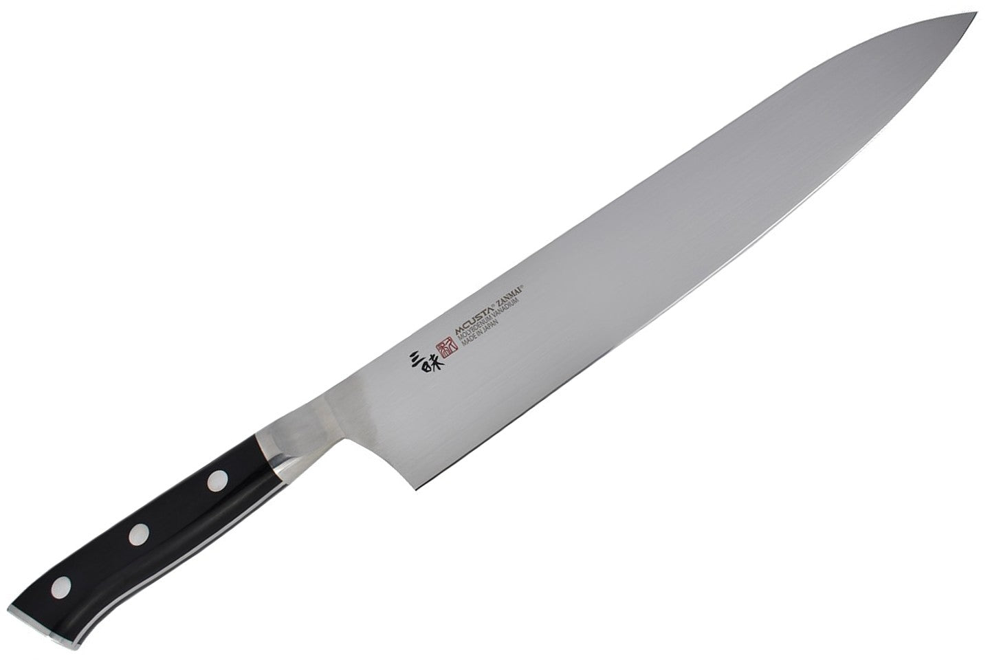 Mcusta - HKB3013M - Classic Molybdenum Gyuto - Lame acier molybdene vanadium 8A polissage main - Manche pakkawood et acier inoxydable